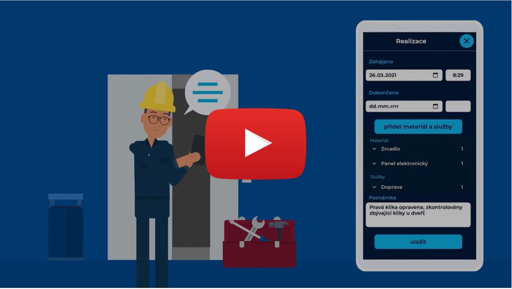 Aplikace Mobilní servis usnadní technikům práci v terénu
