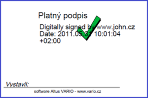 Platný podpis